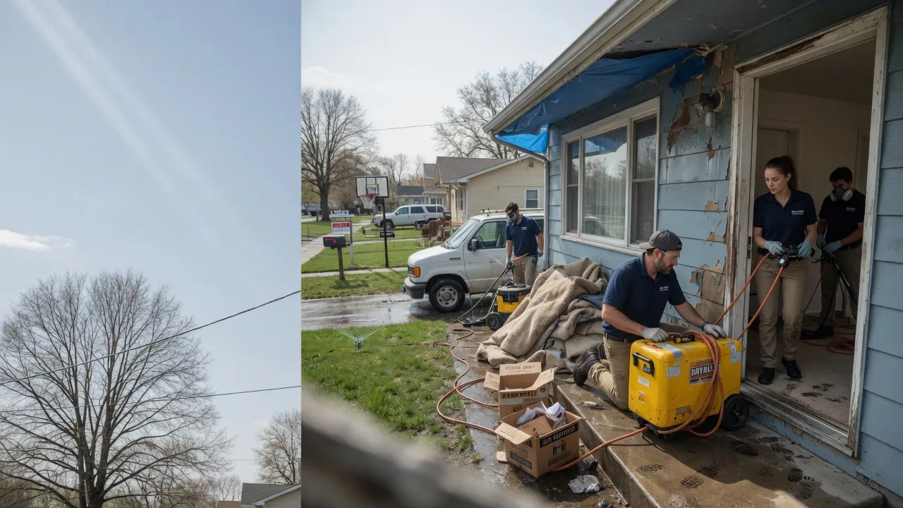 Basement Flood Cleanup in Hermitage, PA near me